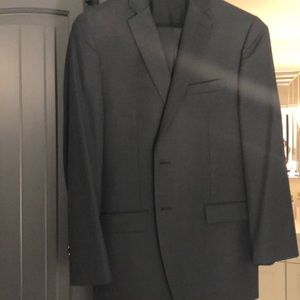 Calvin Klein Men’s Suit Charcoal